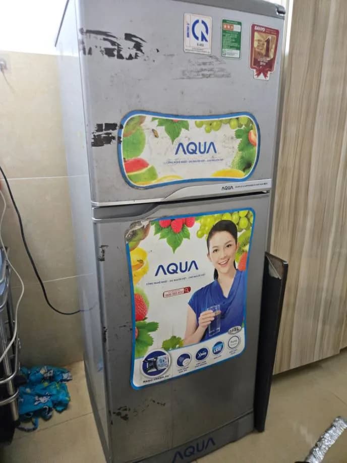 Rã đông và vệ sinh dàn lạnh tủ lạnh Aqua tại Gò Vấp tại Gò Vấp