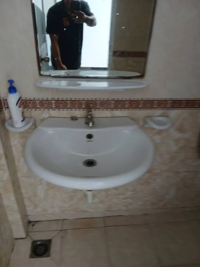 Sau khi hoàn thành sửa lavabo Viglacera tại Gò Vấp — thợ Lê Đăng Tuấn