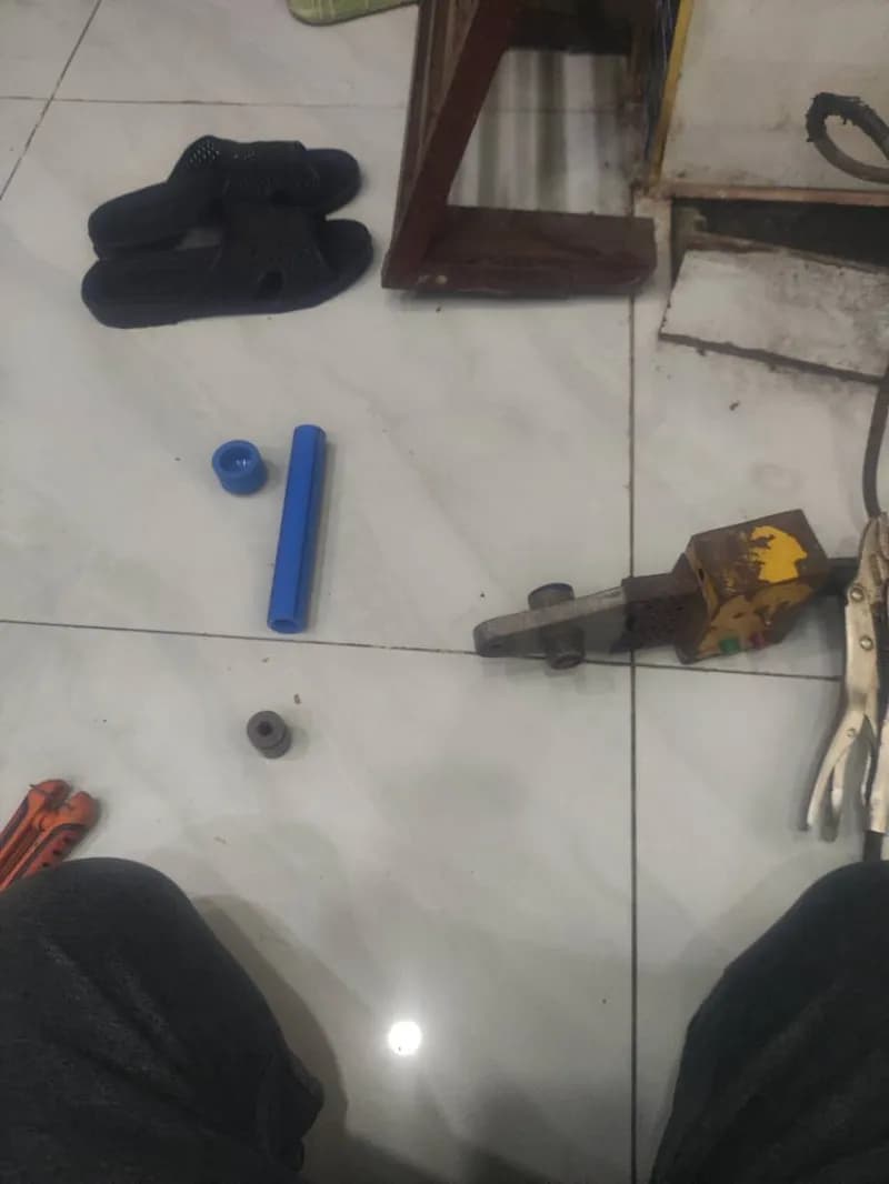 Trước sửa đường ống nước tại Quận 6 — thợ Nguyễn Hoàng Khánh