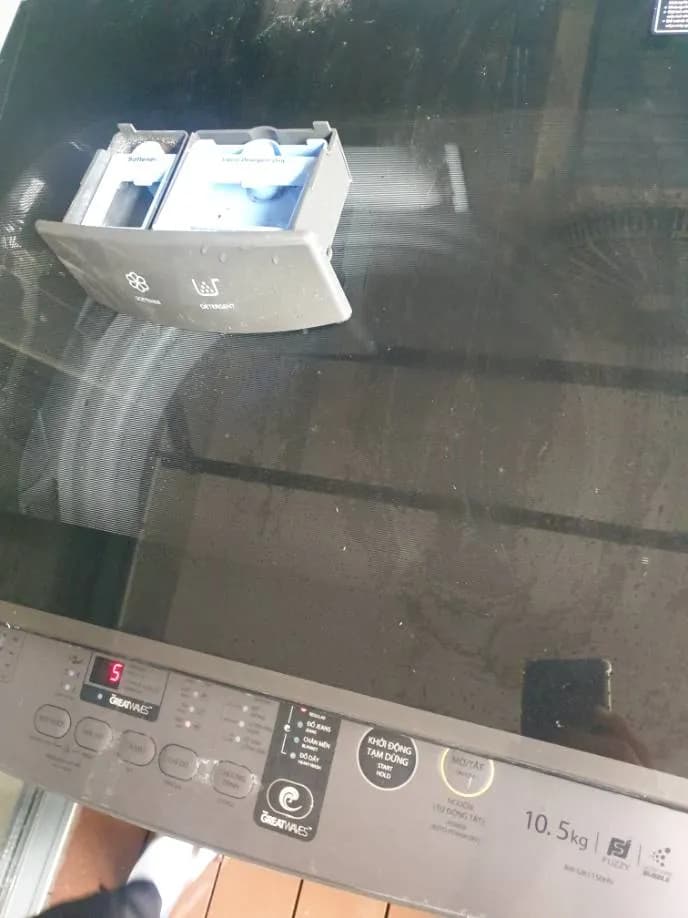 Sau khi hoàn thành sửa máy giặt Toshiba tại Phường Tân Hưng, Quận 7 — thợ Phan Chí Tâm