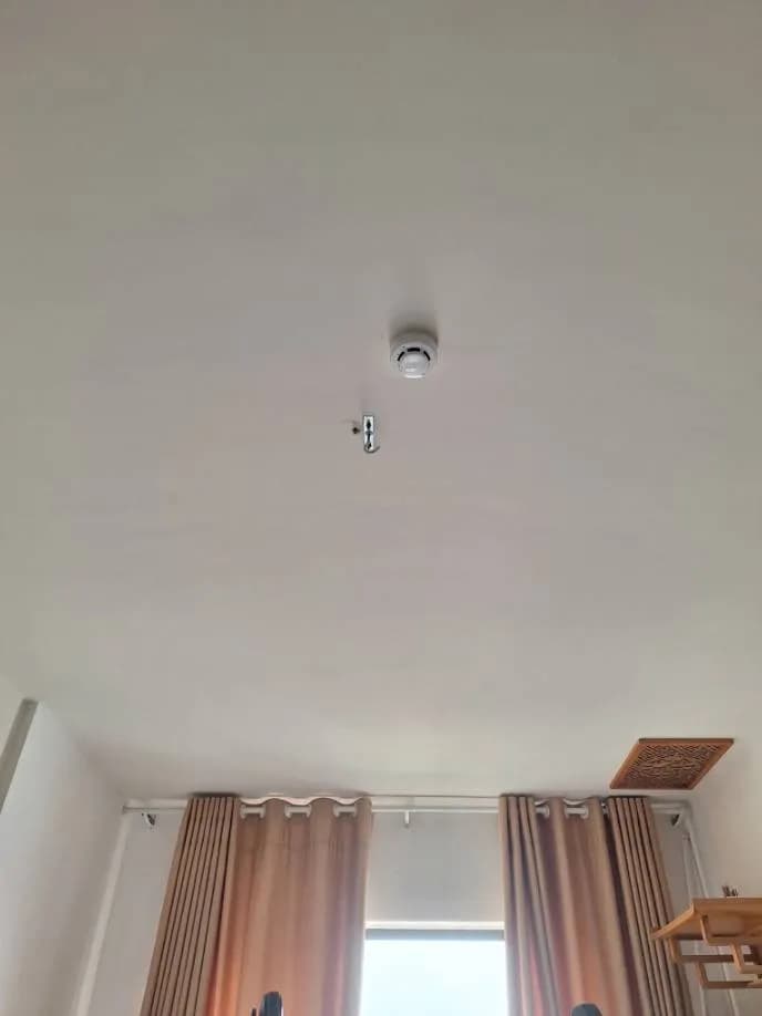 Trước sửa quạt trần Panasonic tại Quận 8 — thợ Trần Quốc Đông