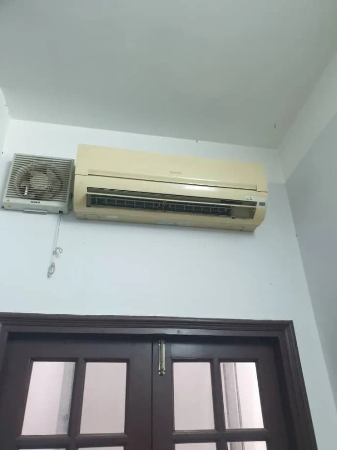 Trước sửa máy lạnh treo tường Panasonic tại Quận 10 — thợ Phan Chí Tâm