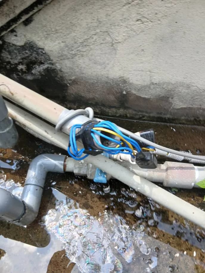 Sau khi hoàn thành sửa đường ống nước tại Phường Hạnh Thông, Gò Vấp — thợ Lê Đăng Tuấn