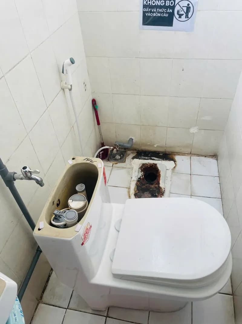 Trước sửa vòi nước tại P.HCM, Bình Thạnh — thợ Bùi Văn An