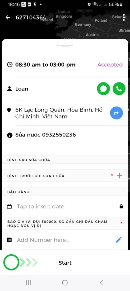Thay đường ống nước âm tường bị nứt tại Quận 11 tại Quận 11