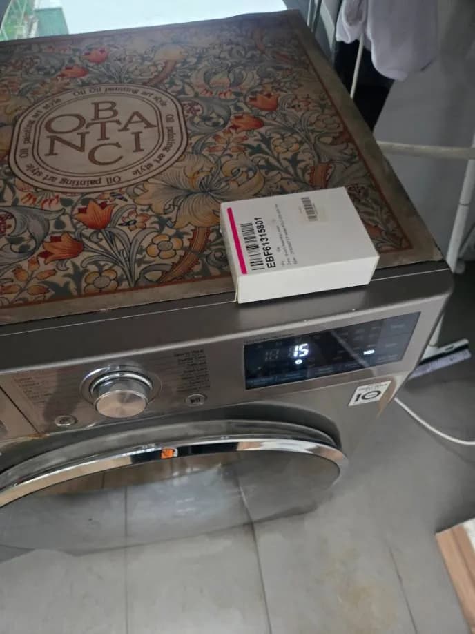 Sau khi hoàn thành sửa máy giặt cửa trước LG tại Phường 13, Bình Thạnh — thợ Lê Hữu Lộc