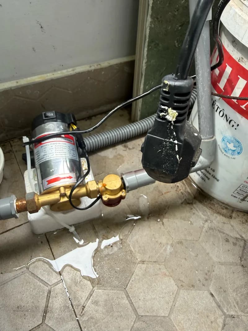 Trước sửa đèn LED tại Phường Xuân Hòa, Quận 3 — thợ Hồ Như Vũ