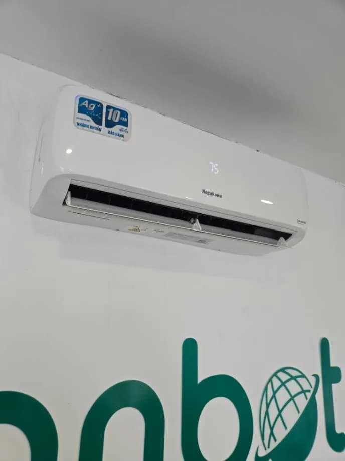 Trước sửa máy lạnh treo tường Nagakawa tại Tân Phú — thợ Lê Hữu Lộc