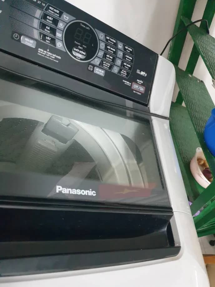 Trước sửa máy giặt cửa trên Panasonic tại P. Hoà Hưng Q10 TPHCM, Quận 10 — thợ Phan Chí Tâm