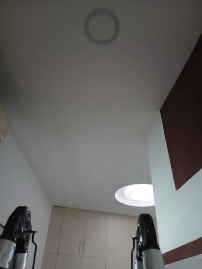 Trước sửa đèn âm trần tại Gò Vấp — thợ Lê Đăng Tuấn