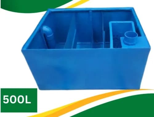 Khám phá sự tiện lợi của bể tách mỡ hình vuông Ecoprotec 500L bằng Composite dành cho nhà hàng, quán ăn gia đình