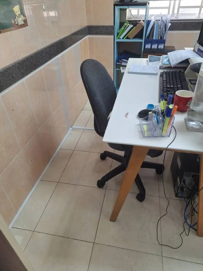 Sau khi hoàn thành sửa hệ thống dây điện văn phòng Daikin tại TPHCM — thợ Trần Quốc Đông