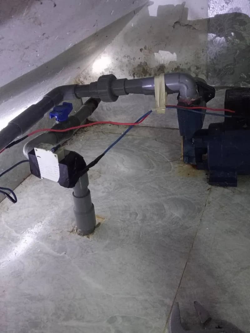 Sau khi hoàn thành sửa máy bơm tăng áp Panasonic tại TPHCM — thợ Võ Hồng Hải (5 sao)