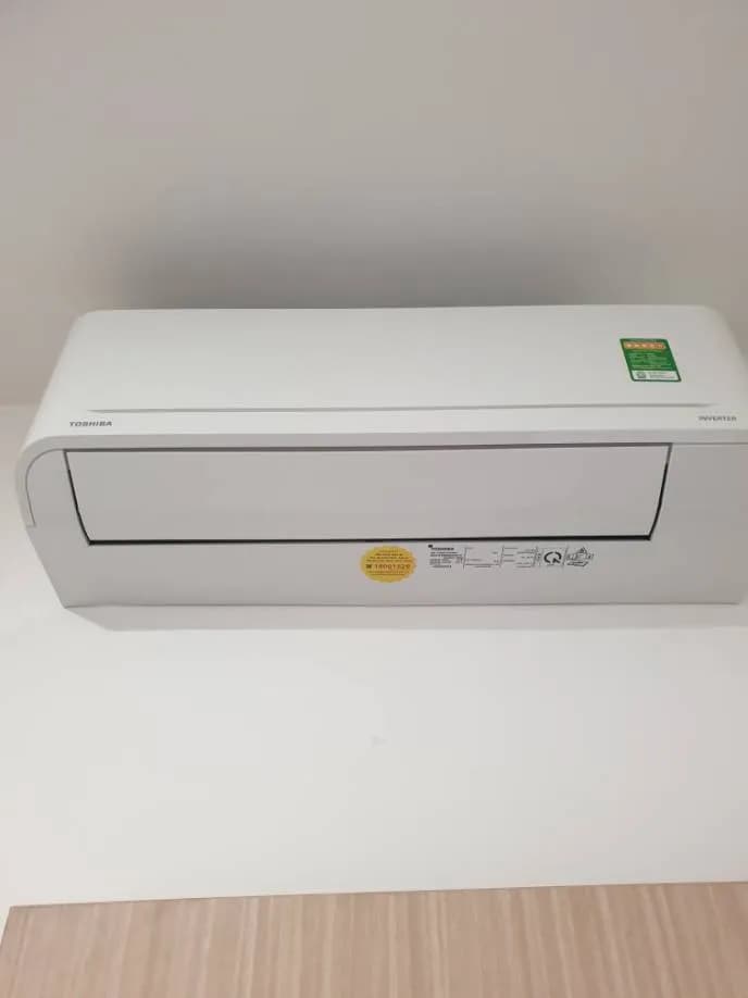 Sau khi hoàn thành sửa máy lạnh treo tường Toshiba tại TPHCM — thợ Lê Hữu Lộc (5 sao)