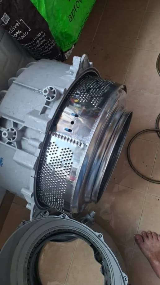 Sau khi hoàn thành sửa máy giặt cửa ngang tại Quận 10 — thợ Nguyễn Thanh Tiến (5 sao)