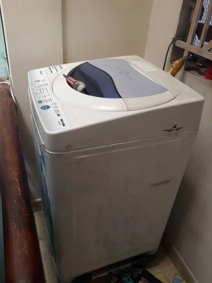 Sau khi hoàn thành sửa máy giặt cửa trên Aqua tại Quận 10 — thợ Đặng Anh Huy