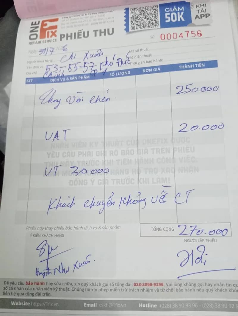 Thay vòi nước bồn rửa chén tại Quận 1 chuyên nghiệp tại Quận 1