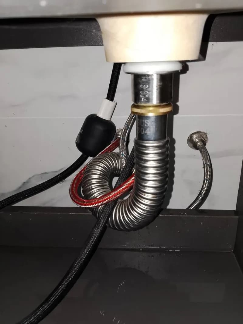 Trước sửa lavabo SUS 304 tại Nhà Bè — thợ Đỗ Văn Nhiều