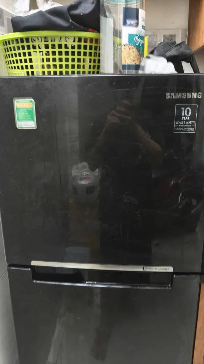 Trước sửa tủ lạnh Samsung tại Phú Nhuận — thợ Lê Hữu Lộc