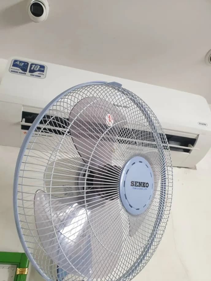 Sau khi hoàn thành sửa máy lạnh treo tường tại Quận 11 — thợ Phan Chí Tâm