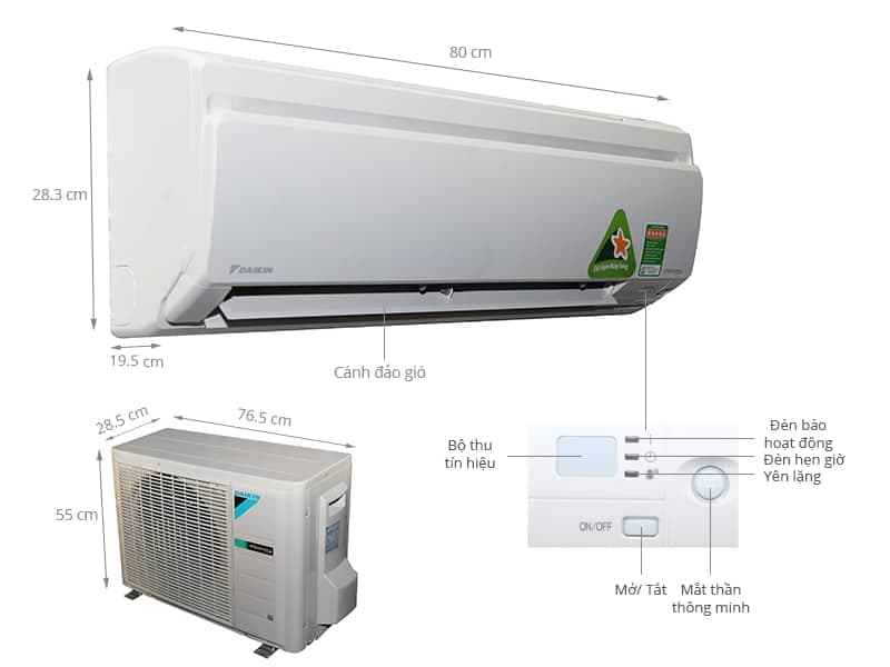Bảng mã lỗi máy lạnh Daikin - Tra cứu & Khắc phục nhanh