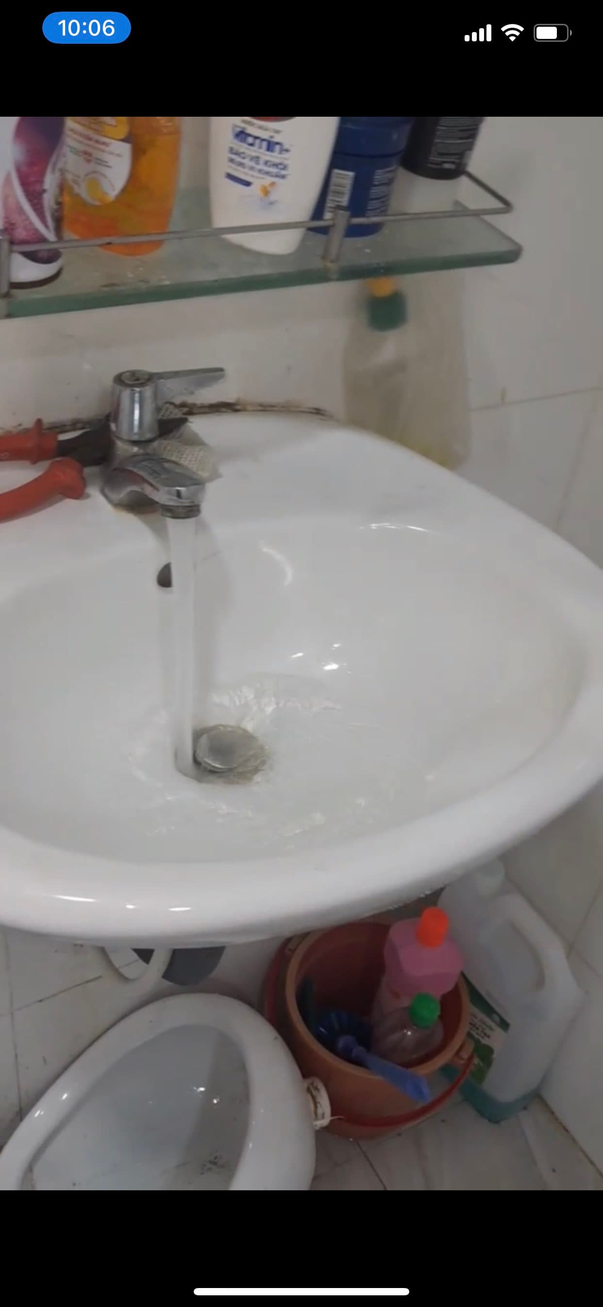 Kết quả Lắp đặt bẫy ngăn mùi hôi thoát sàn nhà vệ sinh Phường 5 Quận 8 tại phường 5, Quận 8 — thợ Bùi Văn An