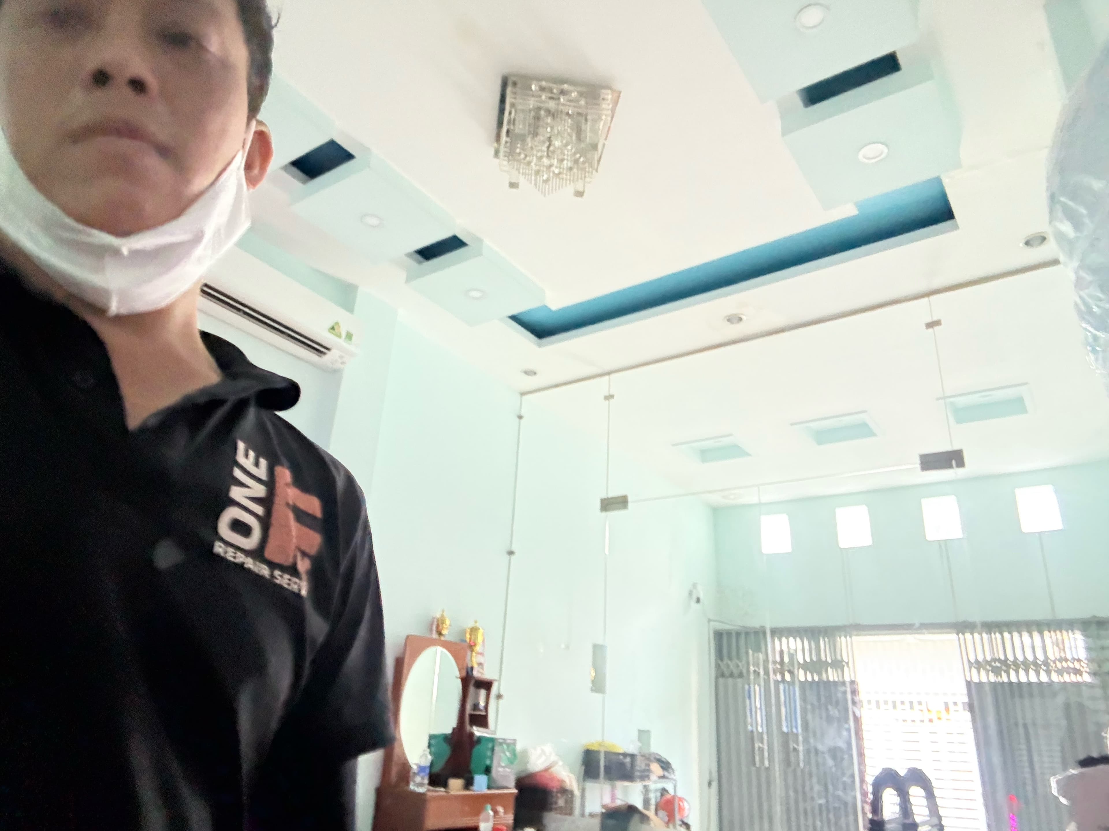 Trước sửa: Thay thế 6 bóng đèn LED âm trần tại Phường 13, Quận 6 tại Phường 13 . Quận 6, Quận 6 — thợ Hồ Như Vũ