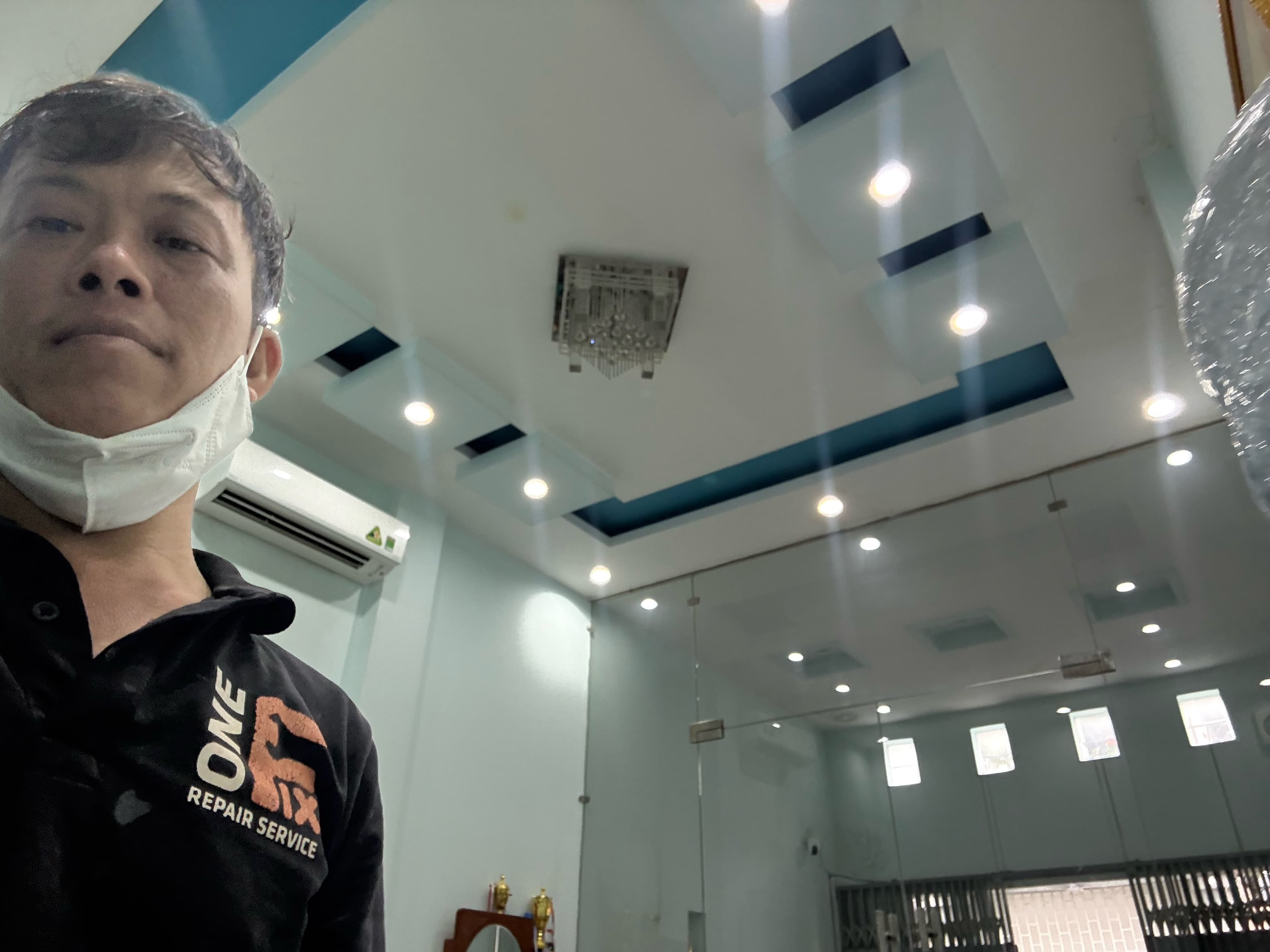 Sau khi hoàn thành sửa: Thay thế 6 bóng đèn LED âm trần tại Phường 13, Quận 6 tại Phường 13 . Quận 6, Quận 6 — thợ Hồ Như Vũ (5 sao)
