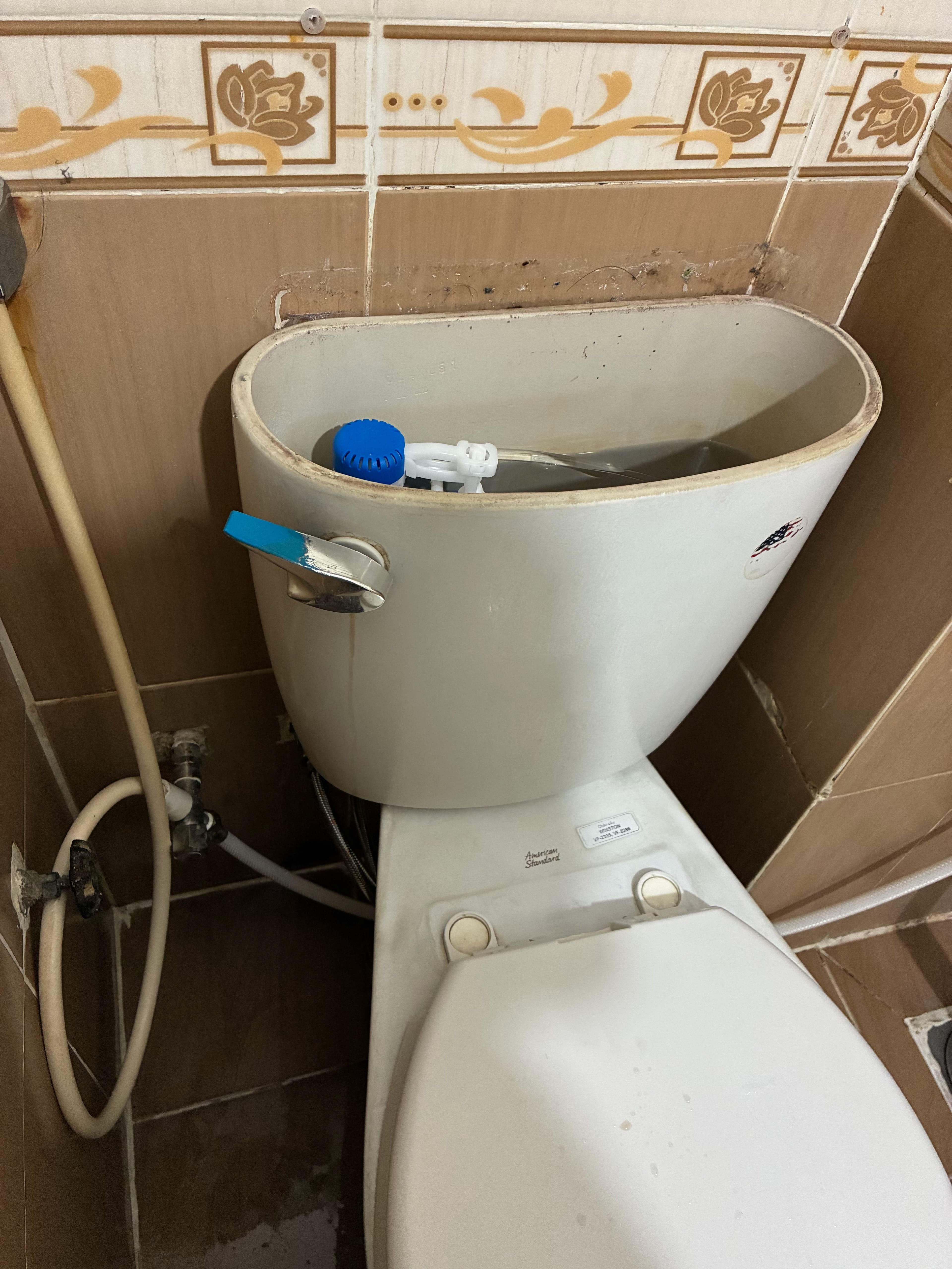 Sau khi hoàn thành sửa bồn cầu American Standard tại TPHCM — thợ Dương Oai