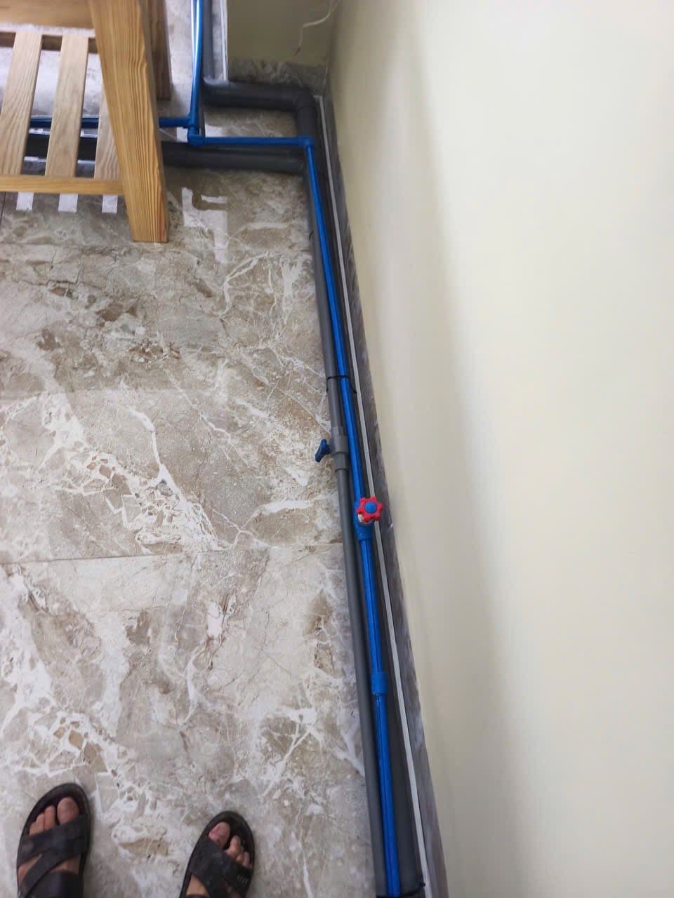 Lắp đặt hệ thống đường ống nước ghế gội đầu tại Gò Vấp tại Gò Vấp