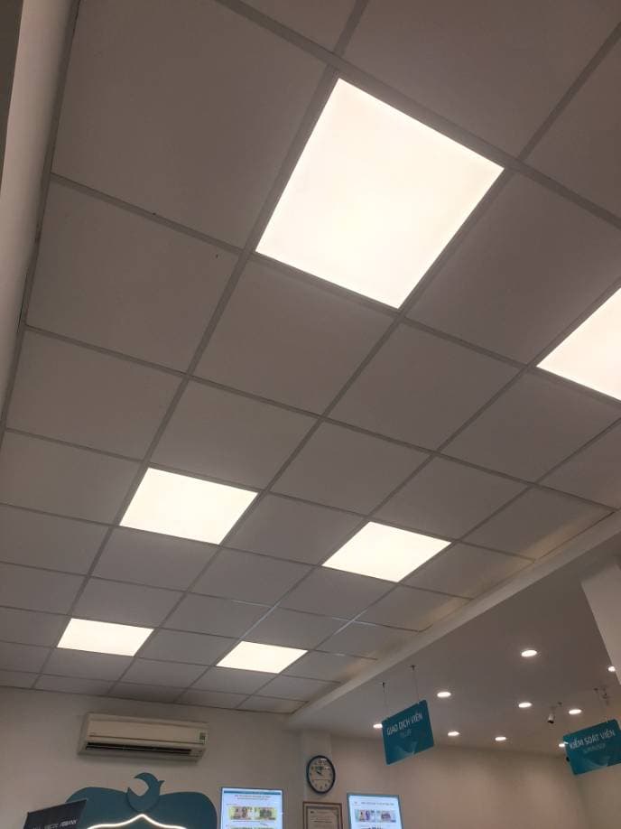 Sau khi hoàn thành sửa đèn LED âm trần Philips tại TPHCM — thợ Trần Quốc Đông