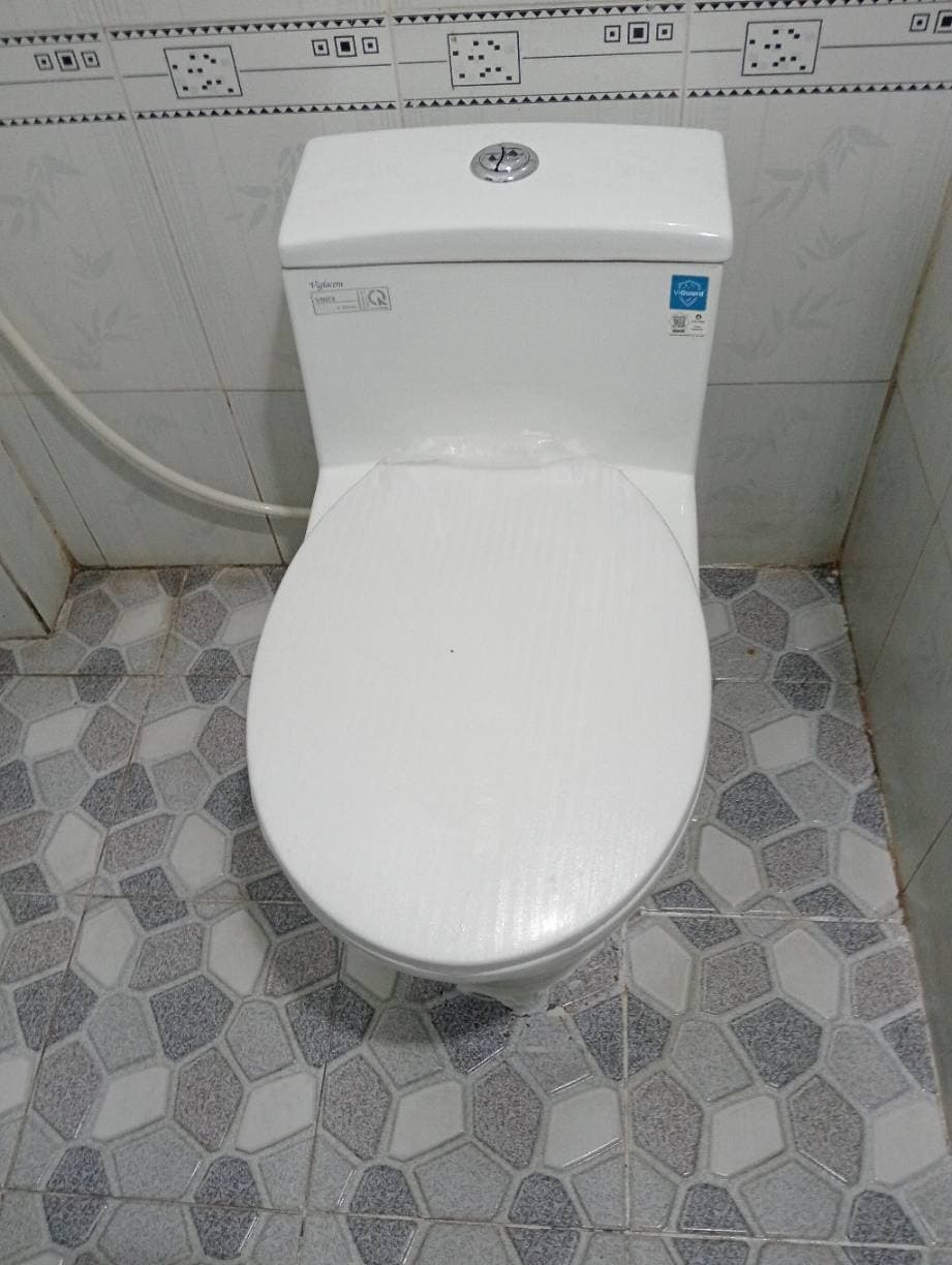 Sau khi hoàn thành sửa: Sửa/thay bồn cầu, lavabo tại Phường 8, Gò Vấp — thợ Võ Hồng Hải