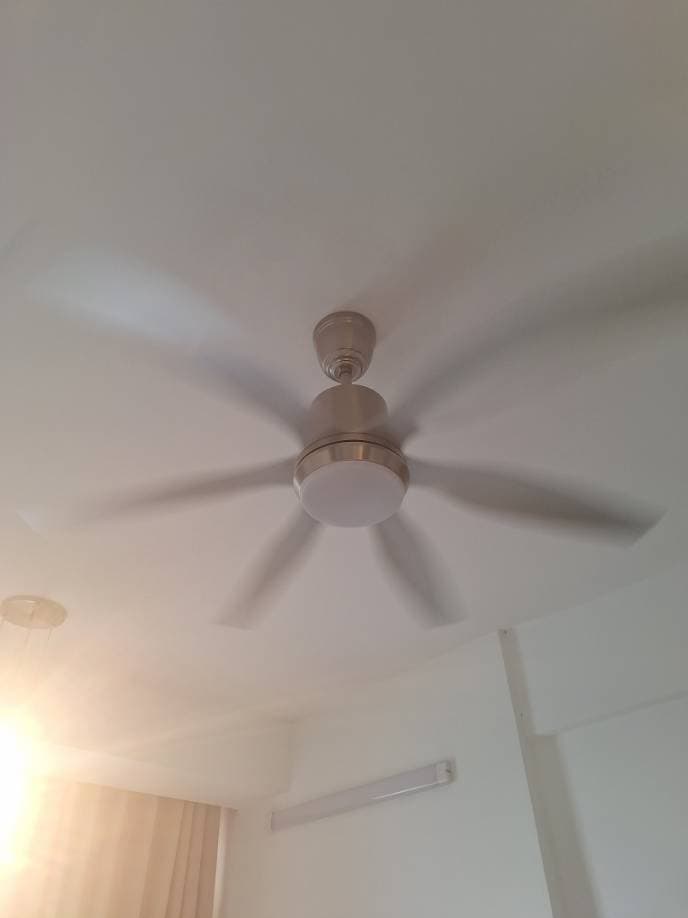 Kết quả Lắp đặt quạt trần có đèn LED chuyên nghiệp tại Quận 7 tại Quận 7 — thợ Trần Quốc Đông