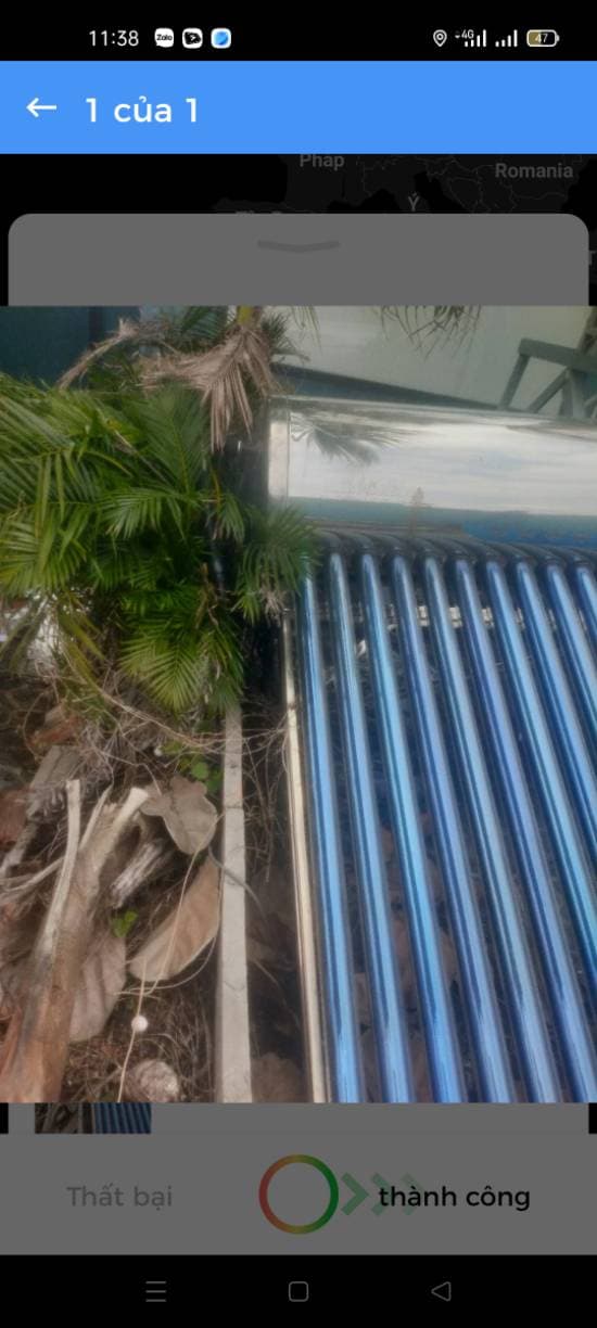 Kết quả Thay ron ống thu nhiệt và van một chiều máy năng lượng TPHCM tại TPHCM — thợ Trần Lào