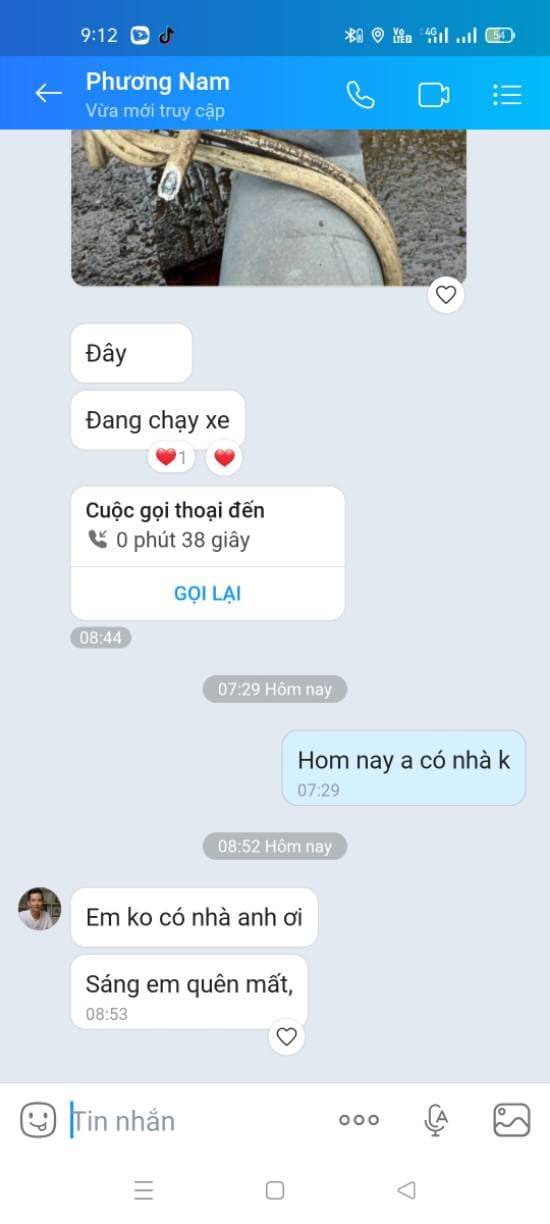 Trước sửa: vệ sinh bồn nước inox tại Tân Phú — thợ Lê Tuấn
