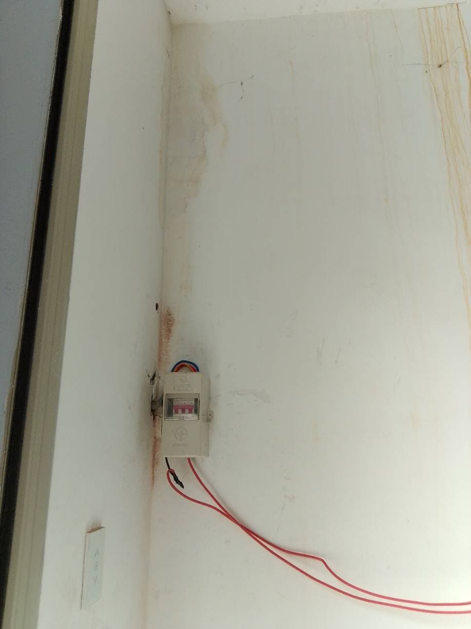 Trước khi sửa: Thay thế aptomat 3 pha và đi lại dây điện tại TPHCM tại TPHCM