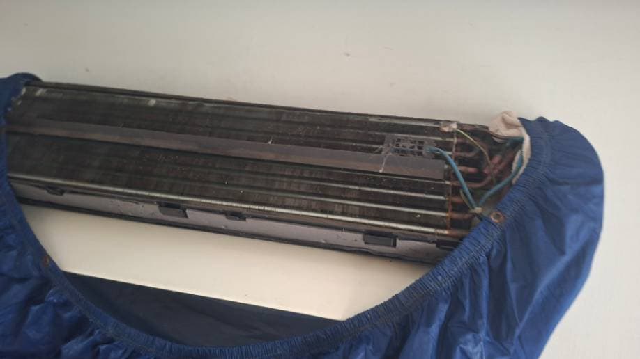 Trước sửa máy lạnh và máy giặt Samsung tại TPHCM — thợ Nguyễn Thanh Tiến