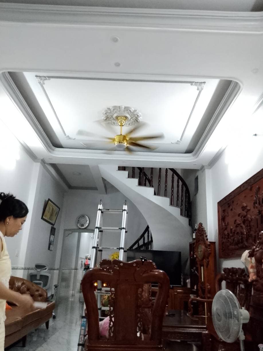Sau khi hoàn thành sửa: Lắp quạt trần tại TPHCM — thợ Đỗ Nhiều