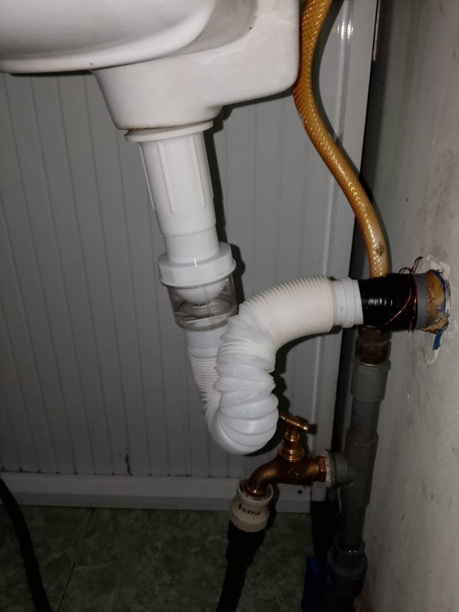 Sau khi hoàn thành sửa: Thay bộ xả lavabo và ống thoát nước tại TPHCM tại TPHCM — thợ Đỗ Nhiều (5 sao)