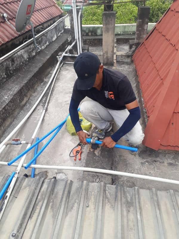 Thợ hàn ống nhiệt PPR , lắp đặt ống chịu nhiệt PPR tại nhà