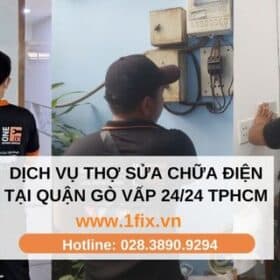 thợ sửa chữa điện tại quận gò vấp