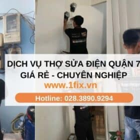 thợ sửa điện quận 7