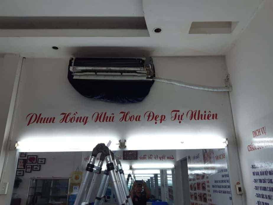 Sửa chữa máy lạnh bị chập điện máy lạnh bị thủng dàn 1 1