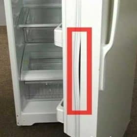 tủ lạnh bị hở viền cao su