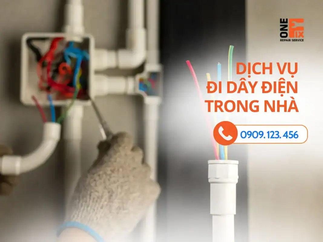 Cách đi đường dây điện trong nhà - An toàn, Đúng kỹ thuật 4 di day dien trong nha 3