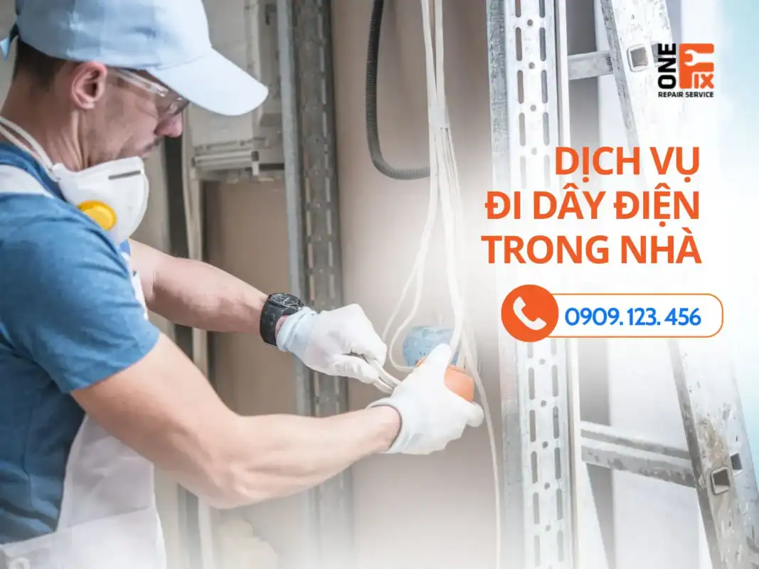 Cách đi đường dây điện trong nhà - An toàn, Đúng kỹ thuật 3 di day dien trong nha 4