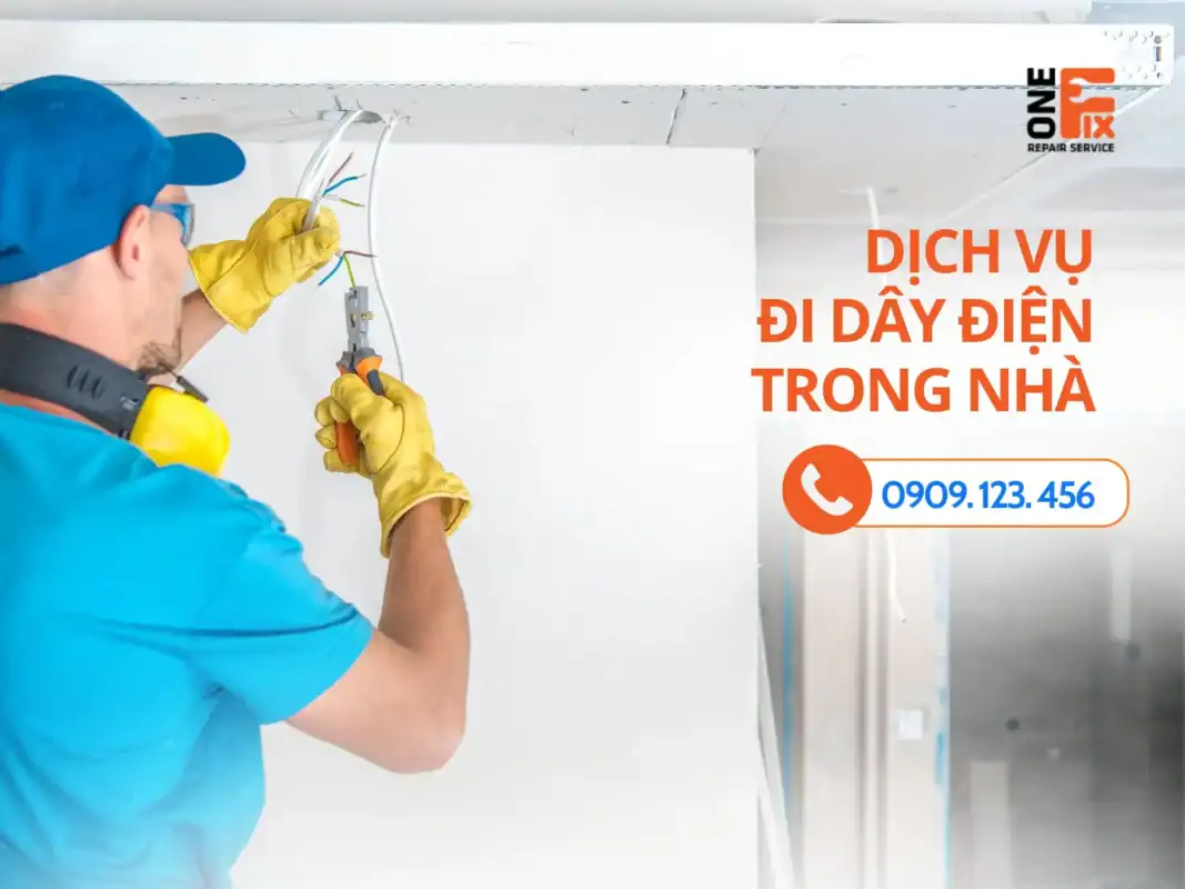 Cách đi đường dây điện trong nhà - An toàn, Đúng kỹ thuật 1 di day dien trong nha 5