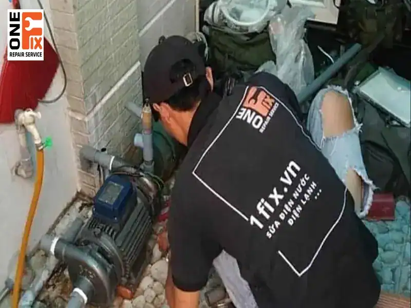 Thợ Sửa Máy Bơm Nước tại quận Bình Tân TPHCM 23 1FIX cung cấp dịch vụ sửa máy bơm nước Bình Tân đi kèm chế độ bảo hành rõ ràng, tận tâm