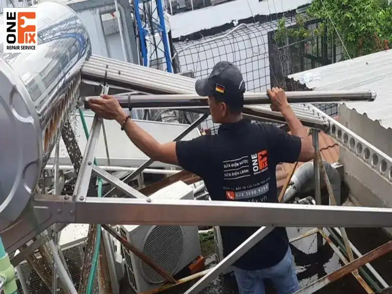 Sửa Máy Nước Nóng Năng Lượng Mặt Trời Quận 9 5 1FIX sở hữu đội ngũ kỹ thuật viên nhiều kinh nghiêm, giỏi chuyên môn, sẽ sửa máy nước nóng năng lượng mặt trời quận 9 triệt để thiết bị gặp phải
