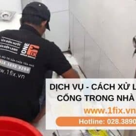 xử lý mùi hôi cống trong nhà vệ sinh